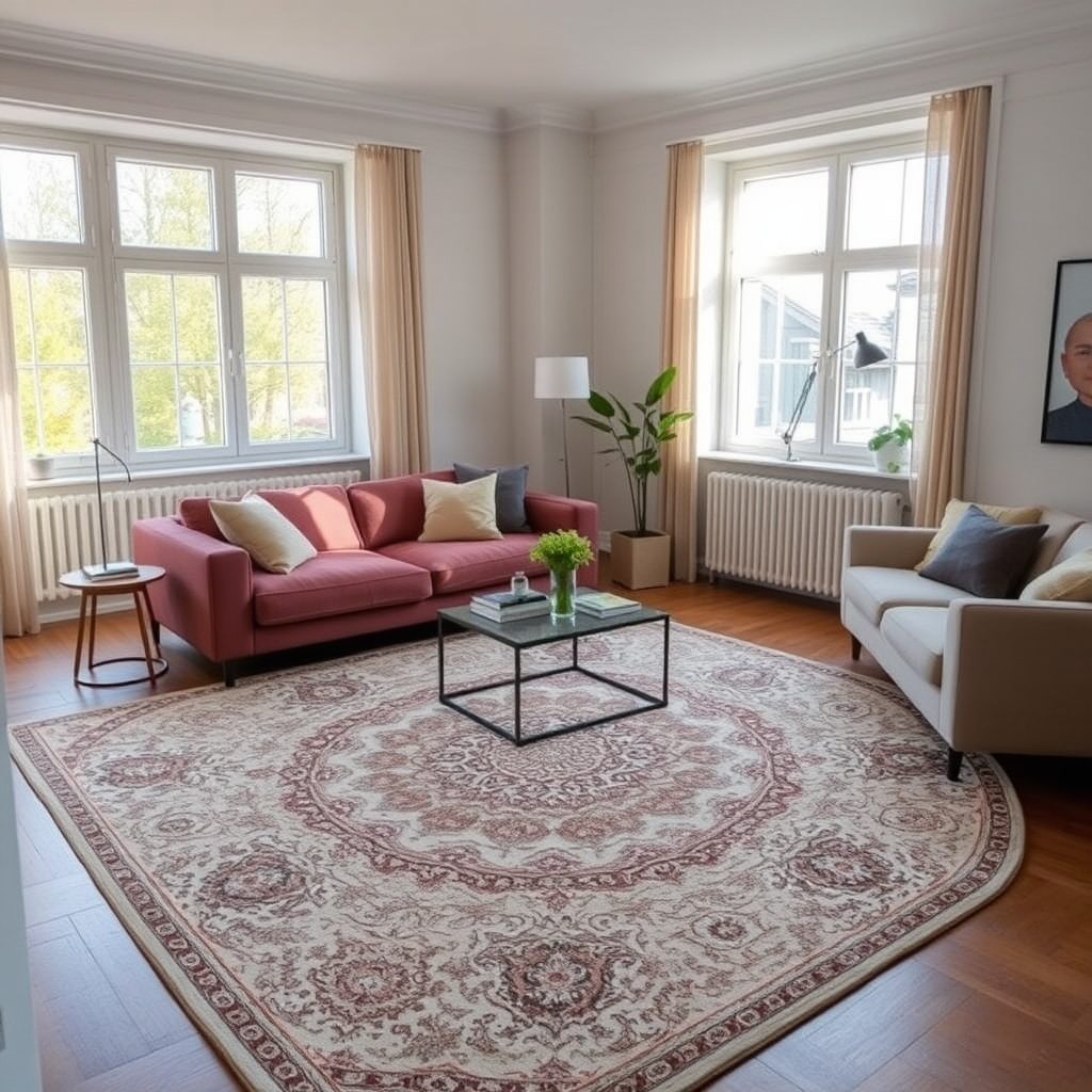 Stylish rugs for apartment living